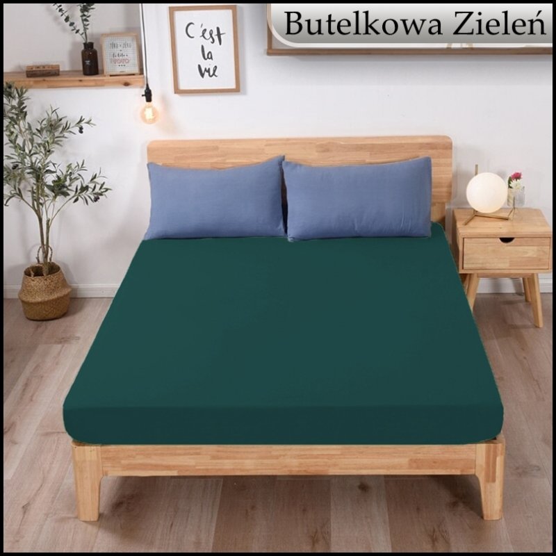 PRZEŚCIERADŁO JERSEY Z GUMKĄ 200x200 cm KWADRAT