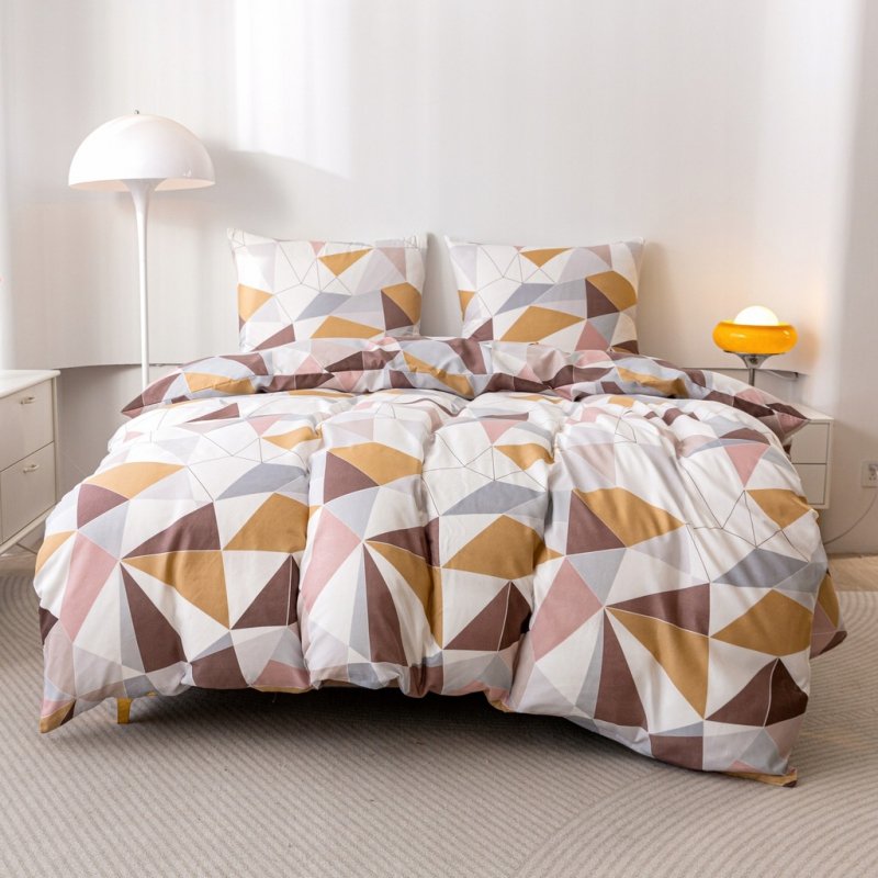 POŚCIEL 200x220 BAWEŁNA KOMPLET POŚCIELI BAWEŁNIANEJ + 2 POSZEWKI A-2776