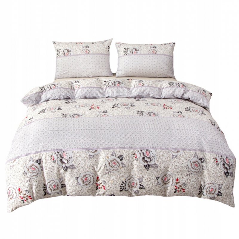 POŚCIEL 200x220 KOMPLET POŚCIELI + 2 POSZEWKI WZÓR T-1605