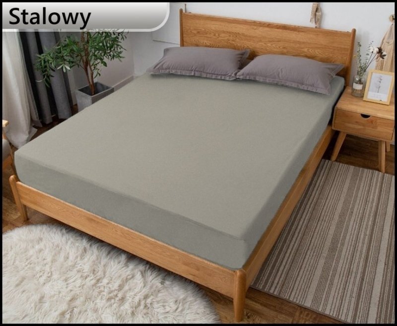 PRZEŚCIERADŁO FROTTE GRUBE Z GUMKĄ 200x200 cm