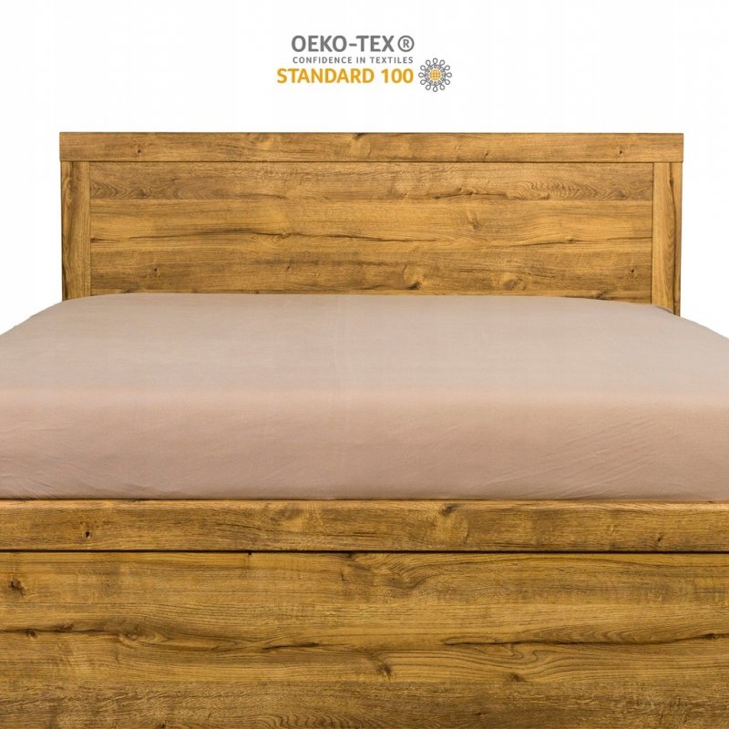 Prześcieradło 160x200 z Gumką GRUBA Bawełna Premium Bok 30 cm Cafe