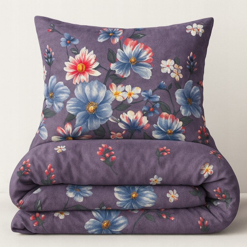 POŚCIEL 200x220 BAWEŁNA KOMPLET POŚCIELI + 2 POSZEWKI + PRZEŚCIERADŁO A-10