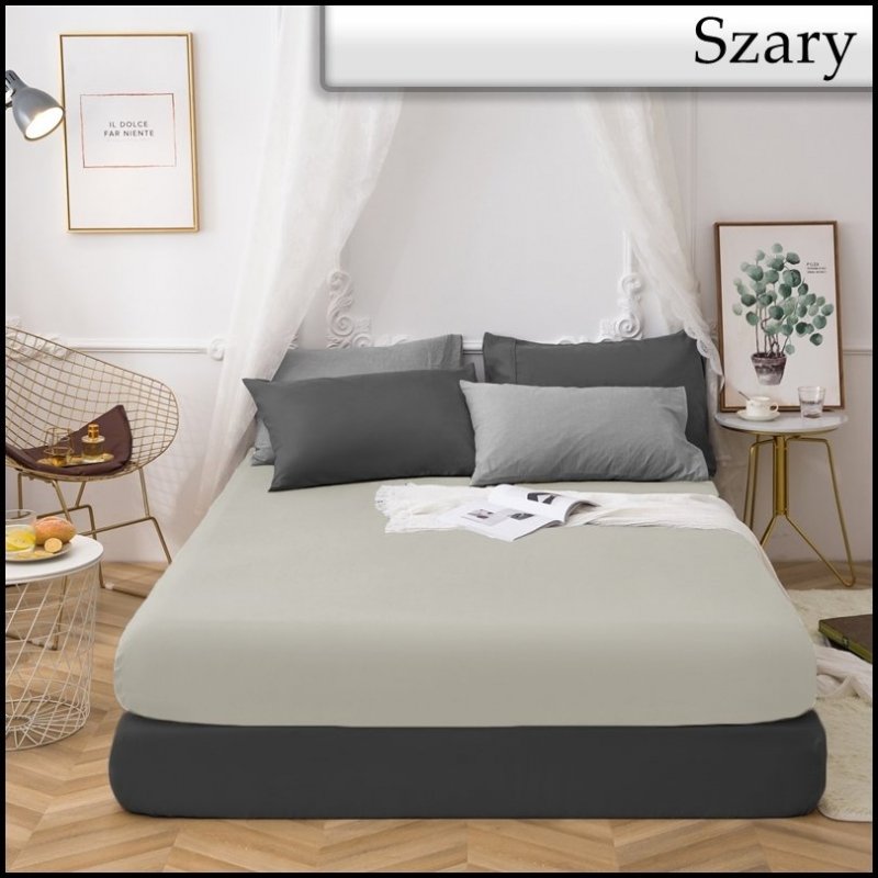 PRZEŚCIERADŁO BAWEŁNIANE Z GUMKĄ 140X200 FASHION