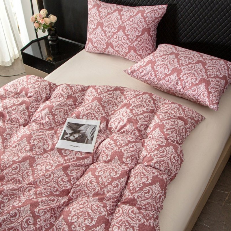 POŚCIEL 140x200 KOMPLET POŚCIELI + POSZEWKA WZÓR T-1604