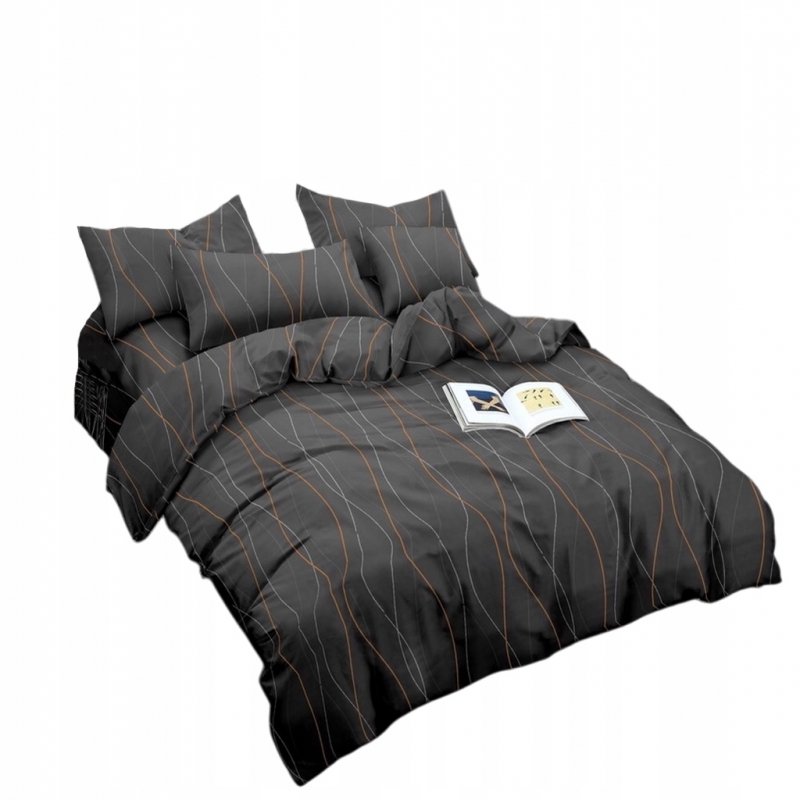 POŚCIEL 200x220 BAWEŁNA KOMPLET POŚCIELI BAWEŁNIANEJ + 2 POSZEWKI A-2447