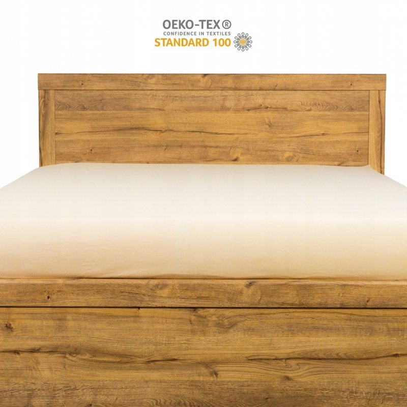 Prześcieradło Jersey z Gumką 220x240 Gruba Bawełna Bok 30 cm kość słoniowa