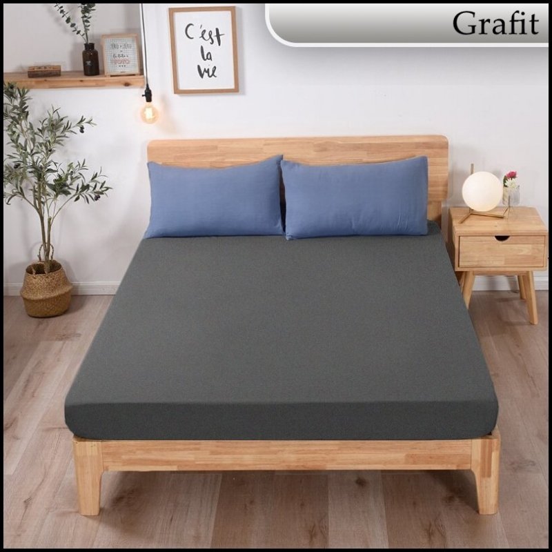 PRZEŚCIERADŁO FROTTE Z GUMKĄ 90x200 cm KWADRAT