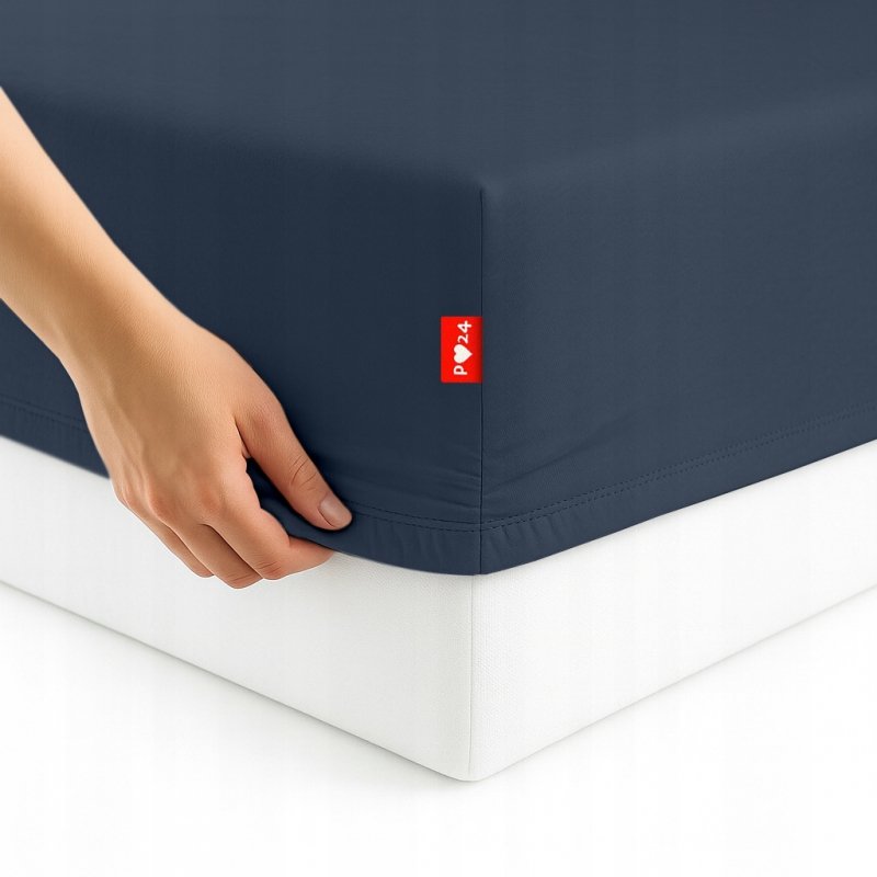 Prześcieradło 140x200 z Gumką GRUBA Bawełna POLSKA 165g Bok 30cm 13 Kolorów (WYBIERZ)