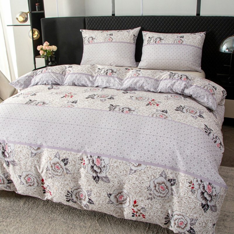 POŚCIEL 200x220 KOMPLET POŚCIELI + 2 POSZEWKI WZÓR T-1605