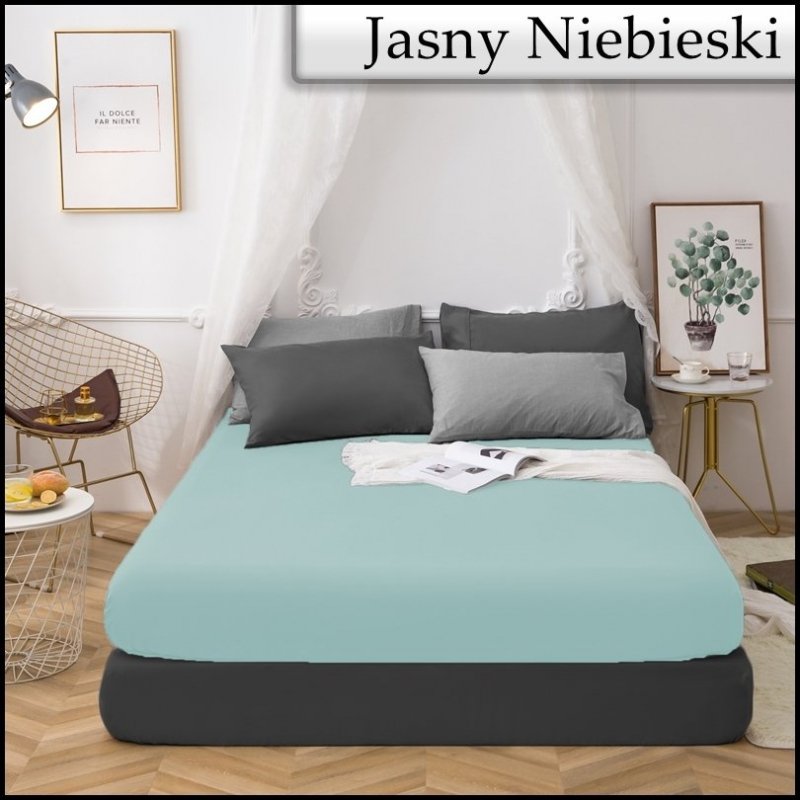 PRZEŚCIERADŁO BAWEŁNIANE Z GUMKĄ 90x200 FASHION