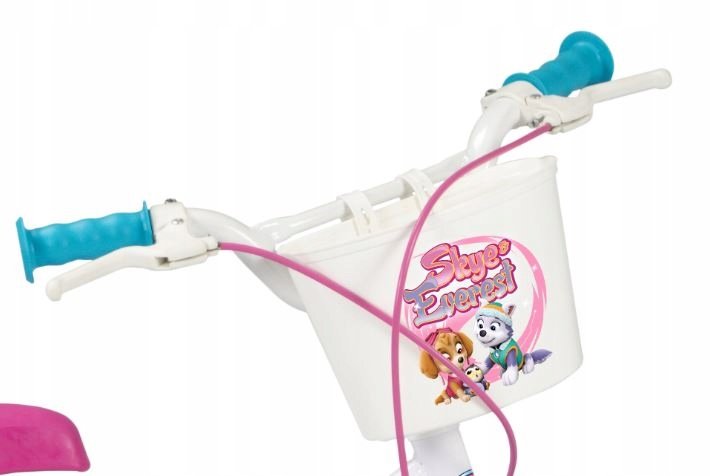 Rower dziecięcy Psi Patrol 14" biały Toimsa dla dziewczynki rozmiar 14