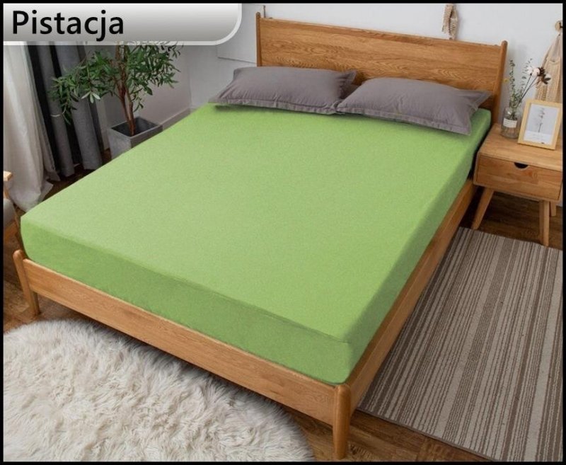 PRZEŚCIERADŁO FROTTE GRUBE Z GUMKĄ 180x200 cm