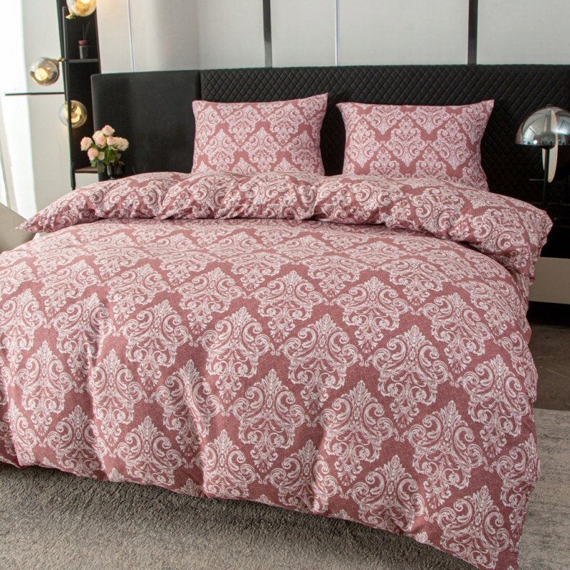 POŚCIEL 200x220 KOMPLET POŚCIELI + 2 POSZEWKI WZÓR T-1604