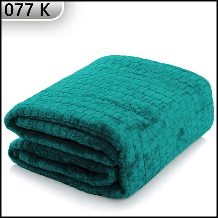 KOC Z MIKROFIBRY 200x220 WYTŁACZANY KWADRAT