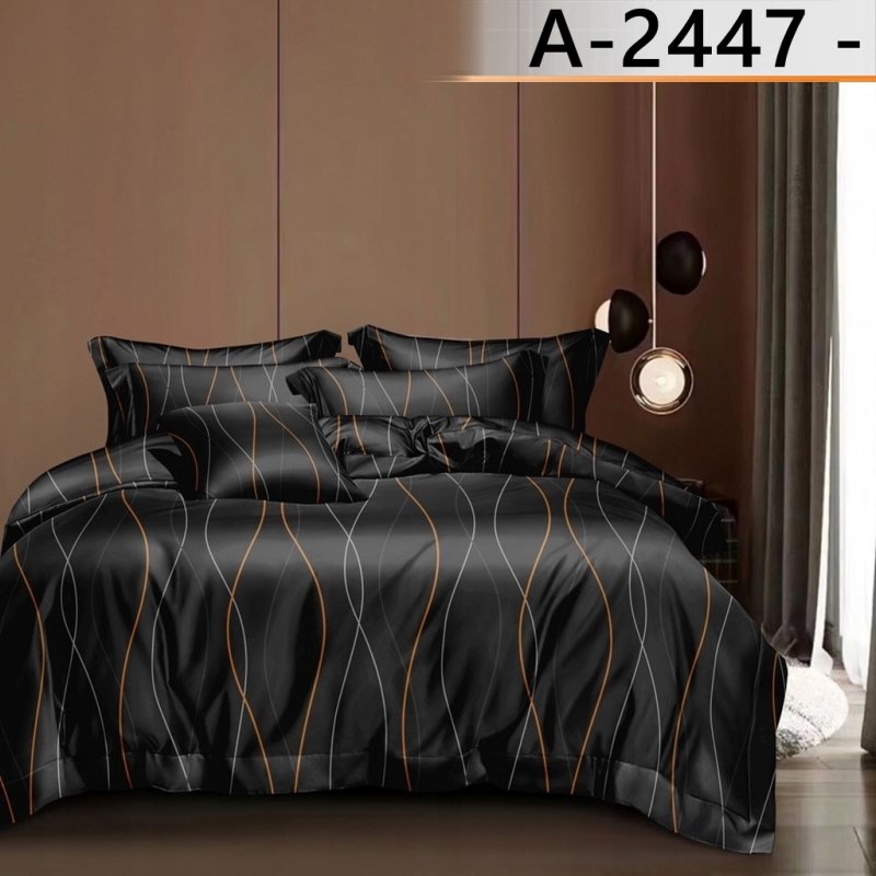 POŚCIEL 160x200 BAWEŁNA KOMPLET POŚCIELI BAWEŁNIANEJ + 2 POSZEWKI A-2447