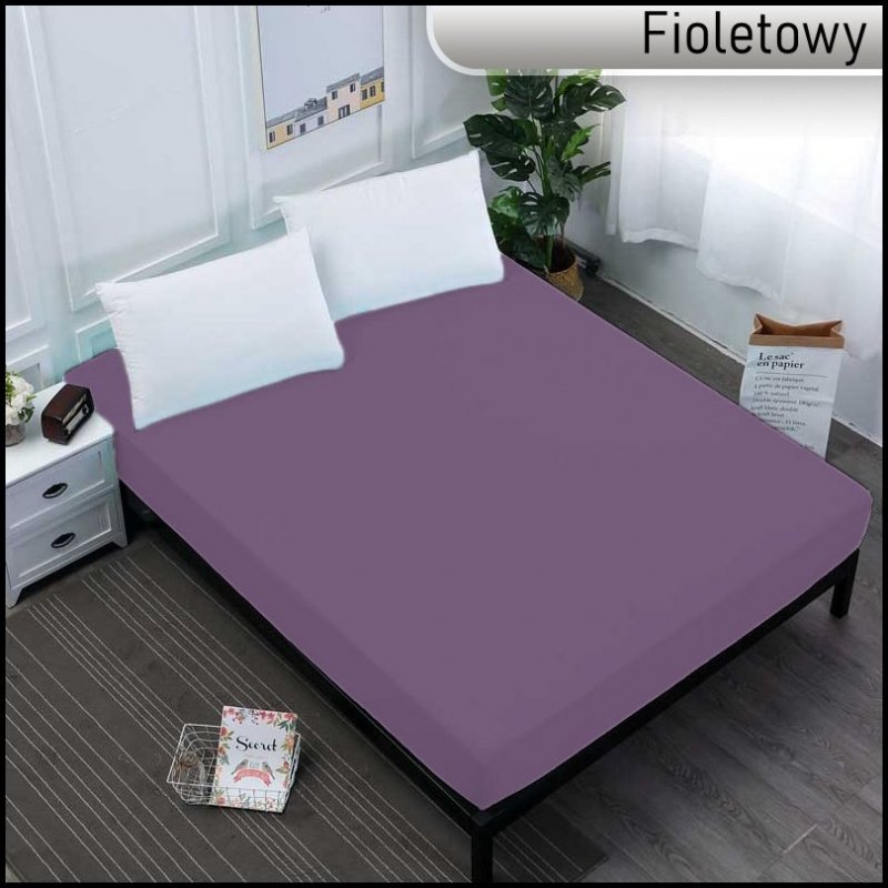 PRZEŚCIERADŁO JERSEY Z GUMKĄ 160x200 cm RULON