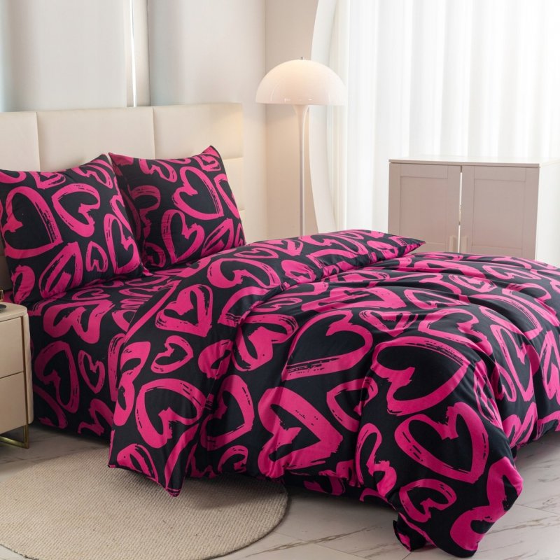 POŚCIEL 200x220 BAWEŁNA KOMPLET POŚCIELI BAWEŁNIANEJ + 2 POSZEWKI A-3018