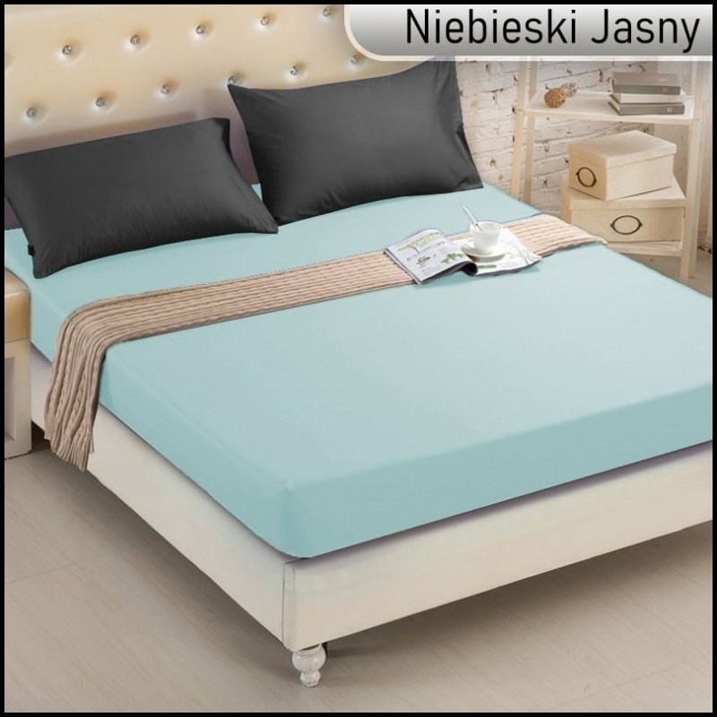 PRZEŚCIERADŁO FROTTE Z GUMKĄ 160x200 cm RULON