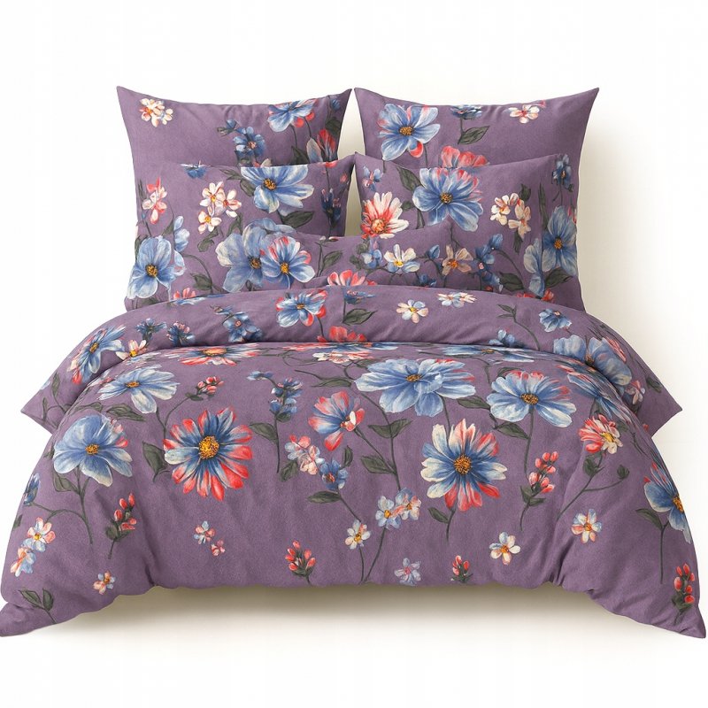 POŚCIEL 200x220 BAWEŁNA KOMPLET POŚCIELI + 2 POSZEWKI + PRZEŚCIERADŁO A-10