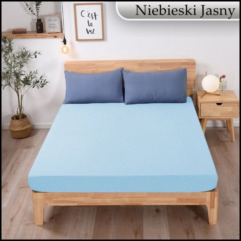 PRZEŚCIERADŁO FROTTE Z GUMKĄ 70x140 cm KWADRAT