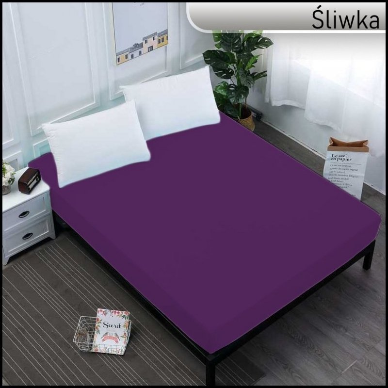 PRZEŚCIERADŁO JERSEY Z GUMKĄ 80x200 cm RULON