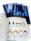 katalog A5, druk pełnokolorowy obustronny 4+4, na papierze kredowym, kreda 130 g, 28 str., 70 sztuk