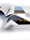 katalog 210 x 210 mm, druk pełnokolorowy obustronny 4+4, na papierze kredowym, kreda 130 g, 16 str., 40 sztuk