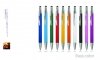 długopis LISEA COLOR z nadrukiem, 100 sztuk Pantone z palety do wyboru 1+0
