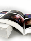 katalog 210 x 210 mm, druk pełnokolorowy obustronny 4+4, na papierze kredowym, kreda 130 g, 16 str., 40 sztuk