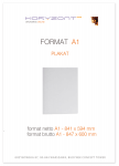 plakat A1 - foliowany 1+0, druk jednostronny 4+0, na papierze kredowym 170 g, 600 sztuk