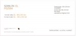 Szablon formatu DL - netto / brutto. 99 x 210 mm. Plik pdf do pobrania.