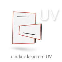 ULOTKI FOLIOWANE / UV