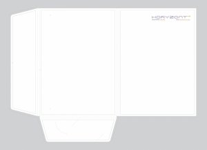 Szablon teczki Korona Standard+ 217 x 302 mm , jednobigowy lub dwubigowy. Plik pdf do pobrania.