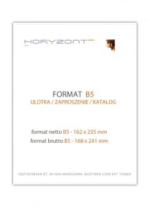 	katalog B5, druk pełnokolorowy obustronny 4+4, na papierze kredowym, kreda 130 g, 12 str., 40 sztuk