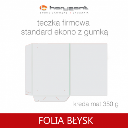 foliowana błysk z gumką