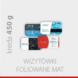 WIZYTÓWKI LUX 450 g - folia mat