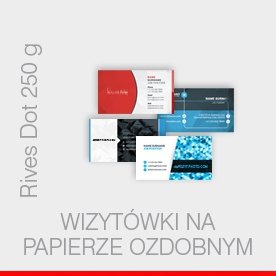 wizytówki ozdobne / Rivers Dot / Tradition