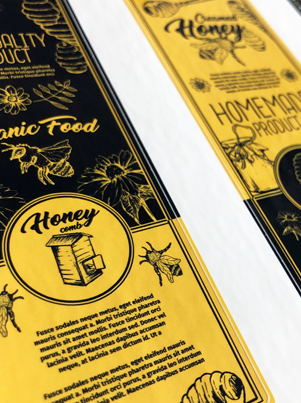 Etykiety samoprzylepne 60 x 40 mm, papier samoprzylepny - 30 sztuk