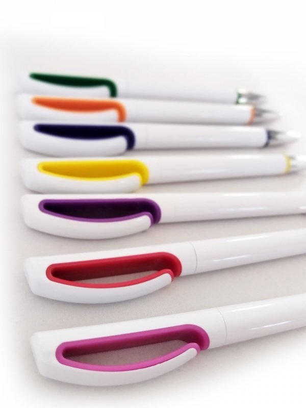 długopis MAXUS COLOR do nadruku,  nadruk Pantone z palety do wyboru 1+0 - 300 sztuk