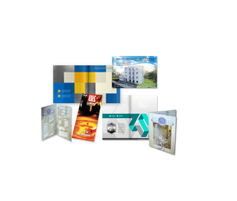 ulotka 396 x 210 składana do 198 x 210 mm, druk pełnokolorowy obustronny 4+4, na papierze kredowym, 130 g, 150 sztuk 