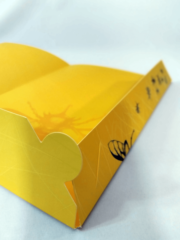 teczka Eko / Kraft, druk pełnokolorowy jednostronny 4+0, papier ekologiczny Materica Kraft 250 g lub Krafliner 300 g 400 sztuk