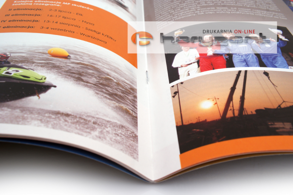 katalog 210 x 210 mm, druk pełnokolorowy obustronny 4+4, na papierze kredowym, kreda 170 g, 20 str., 50 sztuk