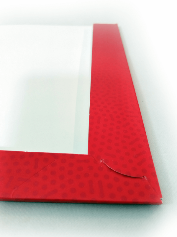 teczka standard ekonomiczna z gumką, 338 x 479 mm, druk pełnokolorowy 4+0, foliowana mat + UV, kreda 350 g, 125 sztuk