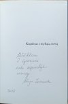 Alicja Zemanek Krajobraz z myślącą trawą | dedykacja autorska - okładka