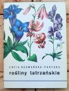 Zofia Radwańska-Paryska  Rośliny tatrzańskie - okladka