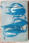 Pierre Henri Simon Świadectwo człowieka [Proust Gide Sartre Camus] - okładka