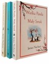 James Norbury x3 • Wielka Panda i Mały Smok - Podróż - Kor który nauczał zen - okładka