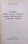 Bartłomiej Groicki Porządek sądów i spraw miejskich prawa majdeburskiego w Koronie Polskiej