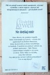 Elizabeth Lowell Nie dotykaj mnie - okładka