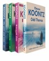Dean Koontz x4 • Cykl Odd Thomas - Odd Thomas - Dar widzenia - Braciszek Odd - Kilka godzin przed świtem - okładka